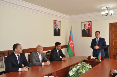 Su Təsərrüfatı və Meliorasiya işçilərinin peşə bayramı münasibəti ilə Saatlı rayonunda tədbir keçirildi