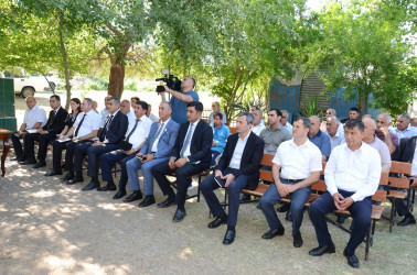 Saatlı Rayon İcra Hakimiyyəti başçısının növbəti səyyar görüş-qəbulu Bəylik kəndində keçirilmişdir