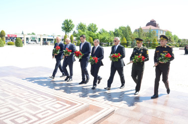Saatlı rayonunda Ulu Öndər Heydər Əliyevin anadan olmasının 103 illiyi münasibətilə tədbir keçirildi