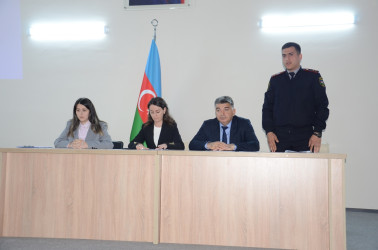 Saatlı rayonunda “Qohum nikahlar və erkən evliliklə bağlı qanunvericilikdə edilmiş dəyişikliklər” mövzusunda tədbir keçirilib