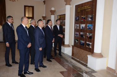 Saatlı rayonunda Ulu Öndər Heydər Əliyevin anadan olmasının 103 illiyi münasibətilə tədbir keçirildi