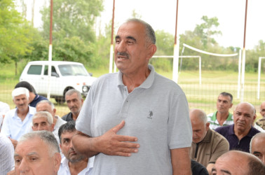Saatlı rayonu Mustafabəyli kəndində səyyar qəbul keçirildi