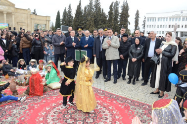 Saatlı rayonunda Novruz bayramı münasibətilə “Baharın gəlişi” adlı ümumrayon tədbiri keçirildi