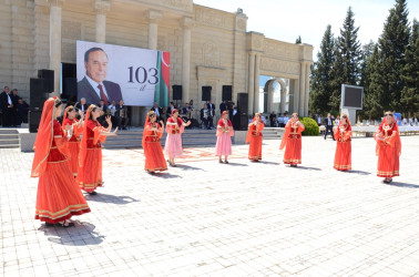 Ulu Öndər Heydər Əliyevin anadan olmasının 103 illiyi münasibətilə tədbir keçirildi