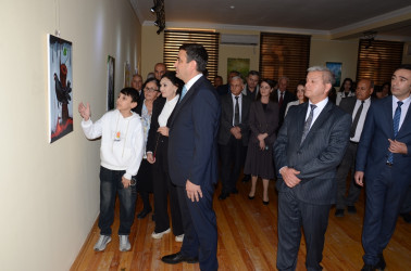 Saatlı rayonunda “Zəfərin rəngli izləri” adlı rəsm sərgisi keçirilib.