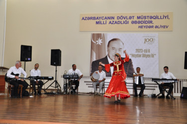 “Heydər Əliyev İli” çərçivəsində 15 İyun - Milli Qurtuluş Gününə həsr olunmuş bayram konserti keçirildi