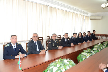 Saatlı rayonunda 1 Oktyabr – Prokurorluq işçilərinin peşə bayramı günü və Azərbaycan Prokurorluğunun yaradılmasının 108-ci ildönümü münasibətilə tədbir təşkil olunub