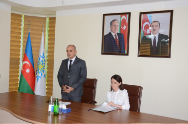 Saatlı rayonunda “Konstitusiya və Suverenlik İli” çərçivəsində  “Ordumuz Qürurumuzdur” mövzusunda tədbir keçirilib