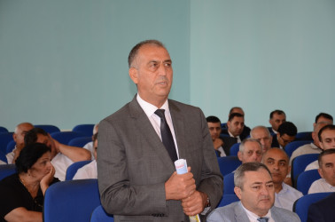 Saatlı rayonunda kənd təsərrüfatının və emalı sahələrinin inkişafına dair  yaradılmış Qərargahın iclası keçirilib