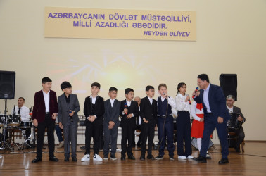 Saatlı rayonunda Ulu Öndər Heydər Əliyevin anadan olmasının 102 illiyinə həsr olunmuş tədbir keçirildi