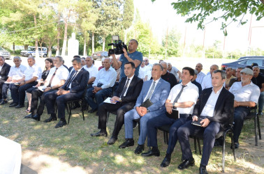 Saatlı rayonu Mustafabəyli kəndində səyyar qəbul keçirildi