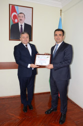 Saatlı rayonunda dövlət qulluqçularının peşə bayramı münasibətilə tədbir keçirilib