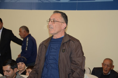 Saatlı rayonu Əlisoltanlı kəndində səyyar qəbul keçirildi