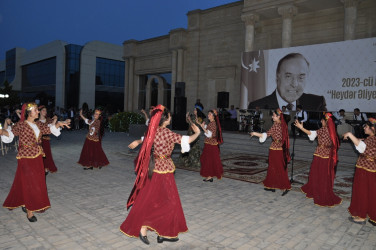 Ümummilli lider  Heydər Əliyevin doğum günü və 100 illik yubileyi ilə əlaqədar Saatlı rayonunda konsert tədbiri keçirilmişdir.