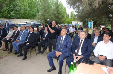 Saatlı Rayon İcra Hakimiyyəti başçısının növbəti səyyar görüş-qəbulu Sımada kəndində keçirilmişdir
