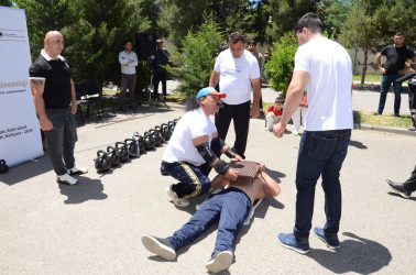 Saatlı rayonunda “El Pəhləvanlığı – Qəhrəmanlıq irsi, pəhləvanlıqdan gələcəyə” adlı tədbir keçirilmişdir