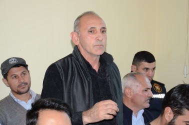 Saatlı Rayon İcra Hakimiyyəti başçısının növbəti səyyar görüş-qəbulu Yeni Novruzlu kəndində keçirilmişdir