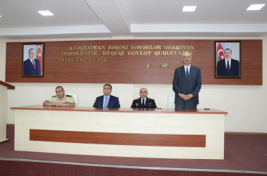 Saatlı rayonunda polis günü ilə bağlı tədbir keçirilib