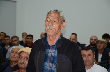 Saatlı rayonu Qara Nuru kəndində səyyar qəbul keçirildi