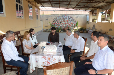 20 Sentyabr – Dövlət Suverenliyi Günü ilə əlaqədar Saatlıda bir qrup antiterror əməliyyatı iştirakçıları və onların ailələri ziyarət olunub