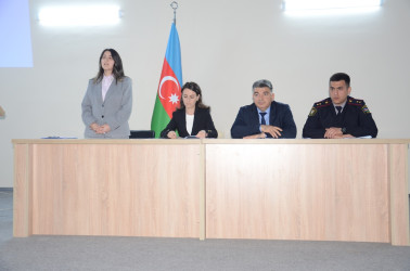 Saatlı rayonunda “Qohum nikahlar və erkən evliliklə bağlı qanunvericilikdə edilmiş dəyişikliklər” mövzusunda tədbir keçirilib