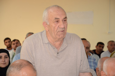 Saatlı Rayon İcra Hakimiyyəti başçısının növbəti səyyar görüş-qəbulu Fətəlikənd kəndində keçirilmişdir