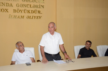 Saatlı rayonunda “Cəzaçəkmə müəssisələrindən azad edilmiş şəxslərin hüquqları, sosial adaptasiyası və reinteqrasiyası, onların işlə təmini ilə bağlı birgə fəaliyyətin təşkili, peşə təhsili üzrə mövcud imkanlar, bu sahədə maarifləndirmənin əhəmiyyəti” mövzusunda tədbir keçirildi
