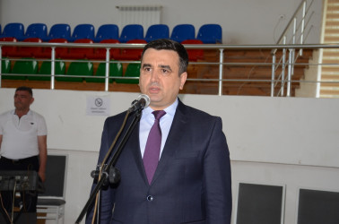 Saatlı rayonunda Ulu Öndər Heydər Əliyevin anadan olmasının 102 illiyi ilə bağlı keçirilən futbol yarışının qaliblərinin mükafatlandırılması ilə əlaqədar tədbir keçirildi