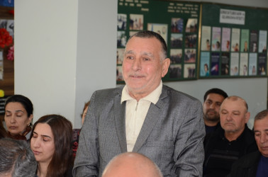 Saatlı rayon Nərimanov kəndində səyyar qəbul-görüş keçirildi