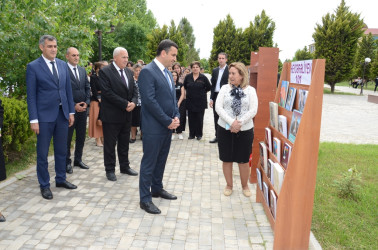 Saatlı rayonunda rəsm sərgisi təşkil olunmuşdur