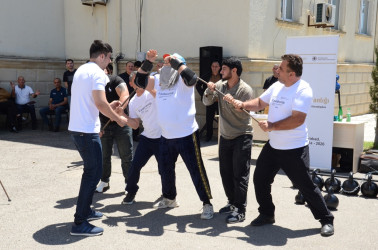 Saatlı rayonunda “El Pəhləvanlığı – Qəhrəmanlıq irsi, pəhləvanlıqdan gələcəyə” adlı tədbir keçirilmişdir