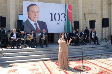 Ulu Öndər Heydər Əliyevin anadan olmasının 103 illiyi münasibətilə tədbir keçirildi