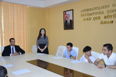 Saatlı rayonunda "İnsan Hüquqları Aylığı" çərçivəsində tədbir keçirilmişdir