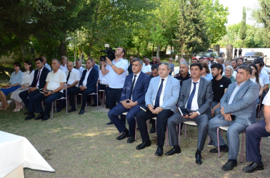 Saatlı Rayon İcra Hakimiyyəti başçısının növbəti səyyar görüş-qəbulu Genişkənd kəndində keçirilmişdir