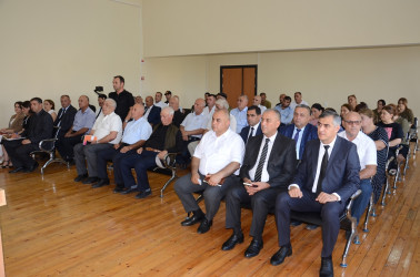 Saatlı Rayon İcra Hakimiyyəti başçısının növbəti səyyar görüş-qəbulu Sarıcalar kəndində keçirilmişdir