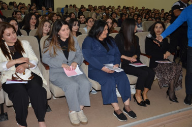 Saatlı rayonunda “Güclü cəmiyyətin zərif simaları” layihəsi çərçivəsində tədbir keçirildi