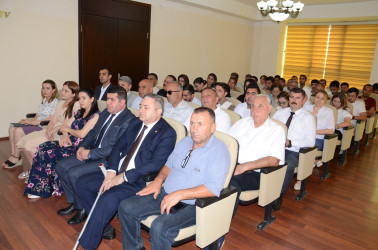 Saatlı rayonunda “Konstitusiya və Suverenlik İli” çərçivəsində  “Ordumuz Qürurumuzdur” mövzusunda tədbir keçirilib