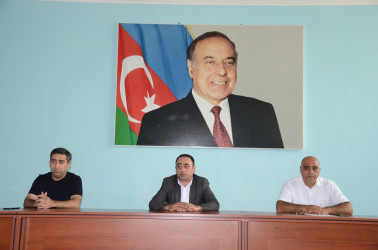 Saatlı rayonunda "İnsan alverinin və məcburi əməyin potensial qurbanlarının məşğulluğunun təmin edilməsi, insan alverindən zərər çəkmiş şəxslərin işə götürülməsi üçün sahibkarların həvəsləndirilməsi" mövzusunda tədbir keçirildi