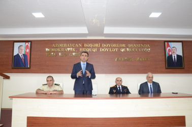 Saatlı rayonunda polis günü ilə bağlı tədbir keçirilib