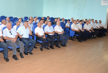 Saatlı rayonunda "İnsan alverinin və məcburi əməyin potensial qurbanlarının məşğulluğunun təmin edilməsi, insan alverindən zərər çəkmiş şəxslərin işə götürülməsi üçün sahibkarların həvəsləndirilməsi" mövzusunda tədbir keçirildi