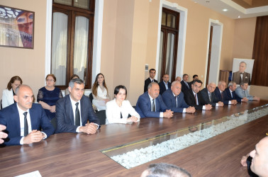 Saatlı rayonunda Ulu Öndər Heydər Əliyevin anadan olmasının 103 illiyi münasibətilə tədbir keçirildi
