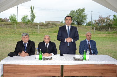 Saatlı Rayon İcra Hakimiyyəti başçısının növbəti səyyar görüş-qəbulu Soltanabad kəndində keçirilmişdir