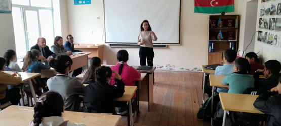 Saatlı şəhər 2 saylı tam orta məktəbdə “Uşaq hüquqları aylığı” çərçivəsində “Mənim hüquqlarım” adlı tədbir keçirildi