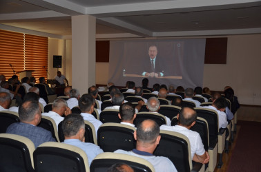 Saatlı rayonunda “Qərbi Azərbaycan İrsi” kitabının təqdimat mərasimi keçirildi