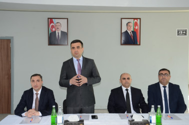 Saatlı rayon Nərimanov kəndində səyyar qəbul-görüş keçirildi