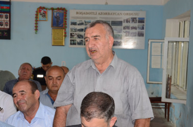 Saatlı rayonu Naharlı kəndində səyyar qəbul keçirildi