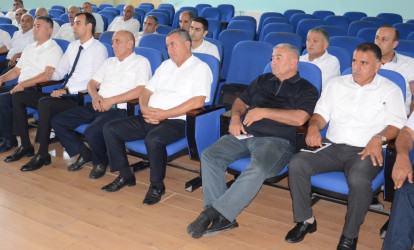 Saatlı rayonunda istifadə olunmuş kağızların təkrar emal müəssisəsinə təhvil verilməsi və elektrik enerjisindən qənaətlə istifadənin təbliğ edilməsi, həmçinin kağız israfının azaldılması və təkrar emalın təşviqi yolu ilə təbiətin və ekoloji balansın qorunması məqsədilə tədbir keçirilmişdir