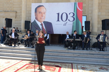 Ulu Öndər Heydər Əliyevin anadan olmasının 103 illiyi münasibətilə tədbir keçirildi