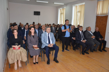 Saatlı rayonu Qıraqlı kəndində səyyar qəbul keçirildi