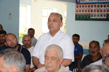 Saatlı rayonu Naharlı kəndində səyyar qəbul keçirildi